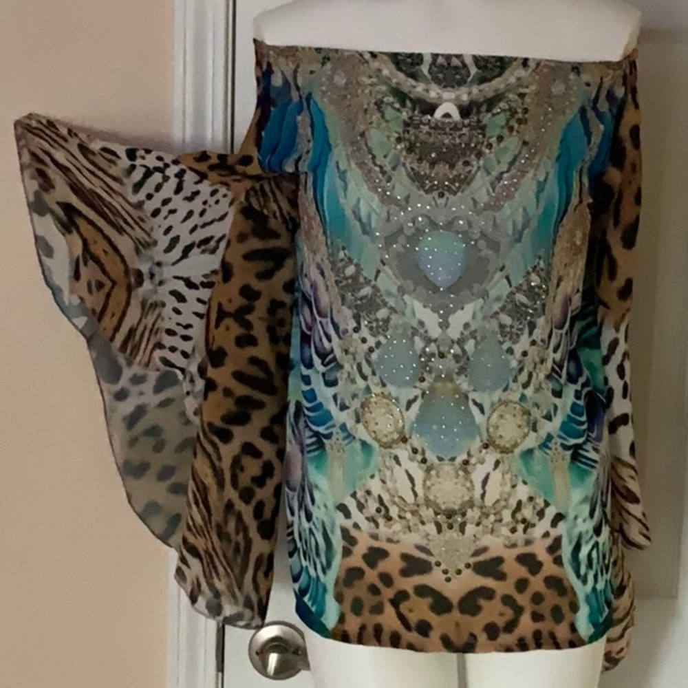 Animal print top - Picture 3 of 5